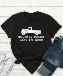 Women Country Roads T-Shirt DL05F0