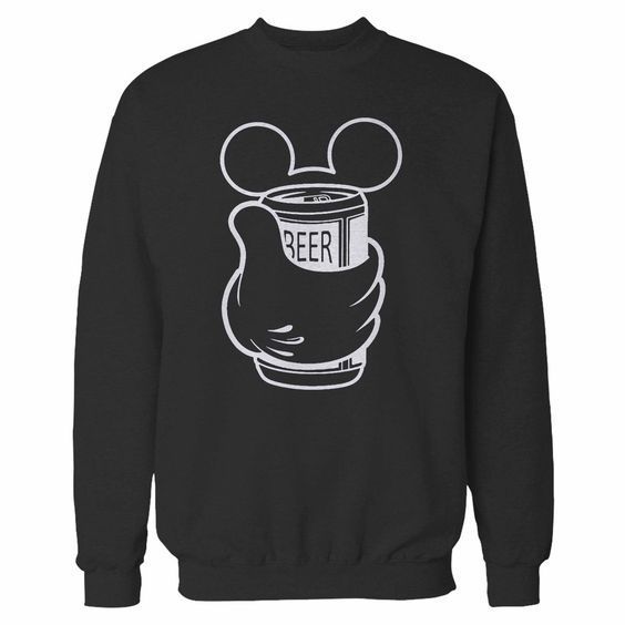 Beer Mickey Sweatshirt AN19M0