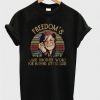 Janis Joplin freedom Tshirt YN16M0