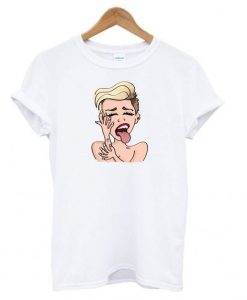 Miley Cyrus Cartoon T shirt YN16M0