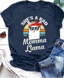 Momma Llama T Shirt SE9M0