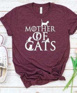 Mother of Cats T Shirt LY24M0
