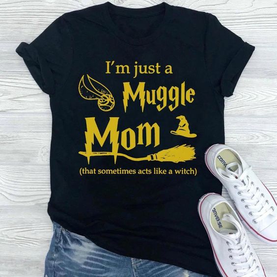 Muggle Mom T Shirt SE9M0