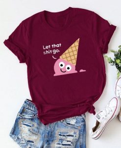 Shit go ice cream T Shirt SE9M0