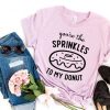 Sprinkles Donut T Shirt LY24M0