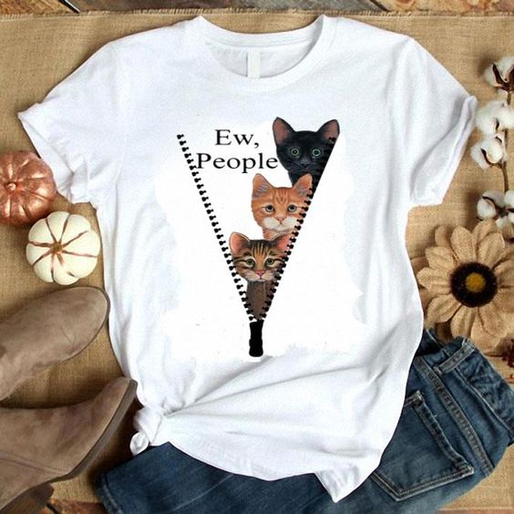 Cat ew People T Shirt SP16A0