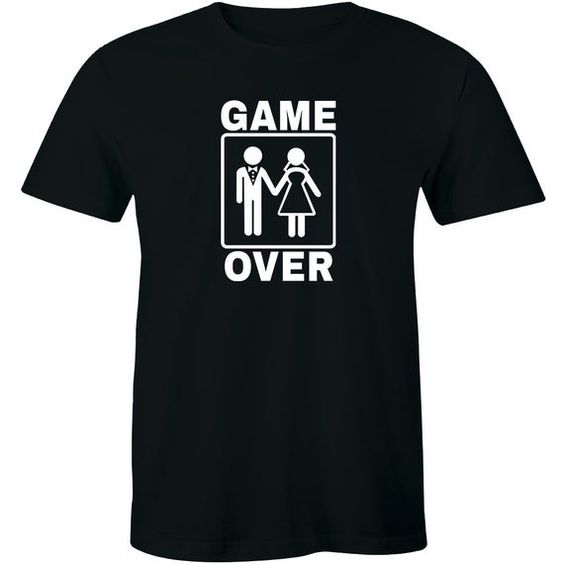 Game Over Wedding T-Shirt ND8A0