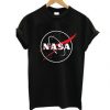 Nasa Black Tshirt YT13A0