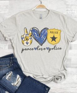 Peace Love Police Tshirt AS2S0