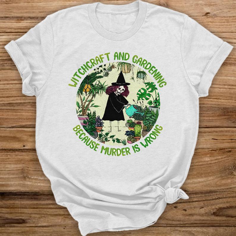 Witchcraft And Gardening Tshirt AS2S0