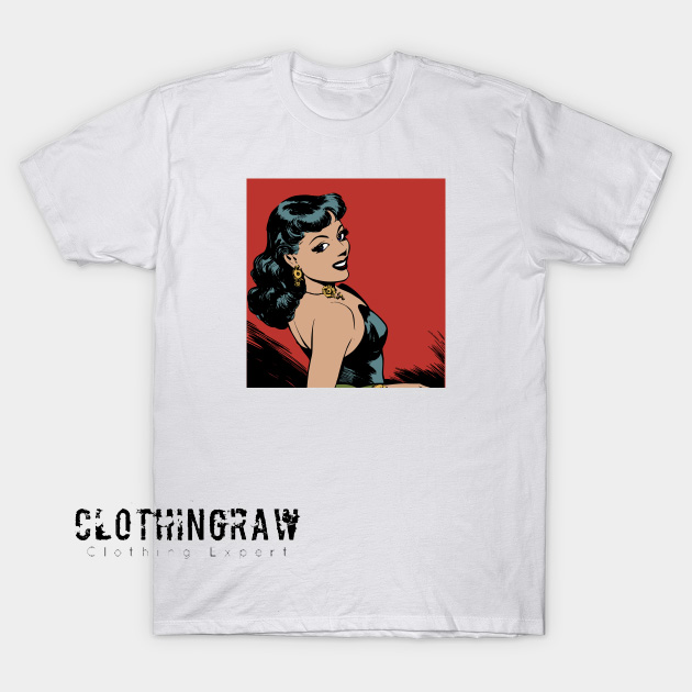 Retro Vintage Woman T-Shirt AL26N0
