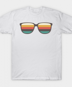 Style Sunglasses Retro T-Shirt AL9N0
