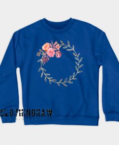 Aesthetic Floral Vintage Sweatshirt AL8D0