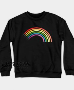 Rainbow Light Aesthetic Sweatshirt AL10D0