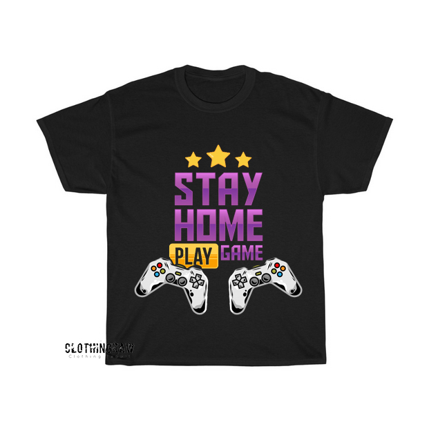 Stay Home Game T-Shirt AL28D0