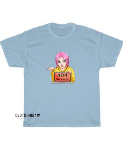404 Not Found Girl T-shirt ED15JN1