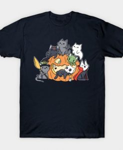 Halloween Kittens T-Shirt GN1M1
