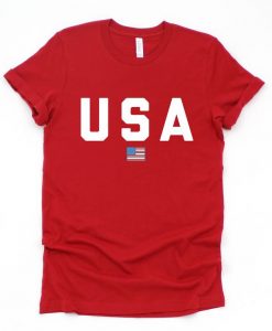 USA Design T-Shirt SR4F1