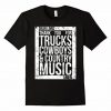 Cowboys And Country Music T-shirt