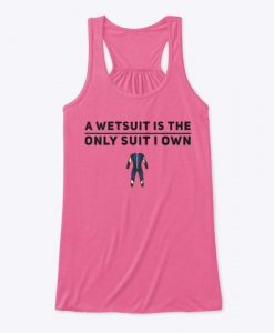 A wetsuit is the only Scuba Diving Flowy Tank Top GN16MA1