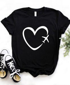 Airplane Heart T-Shirt AL5MA1