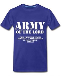 Army of the Lord Christian T-Shirt AG8MA1