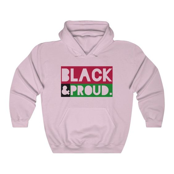Black and Proud Hoodie EL4MA1
