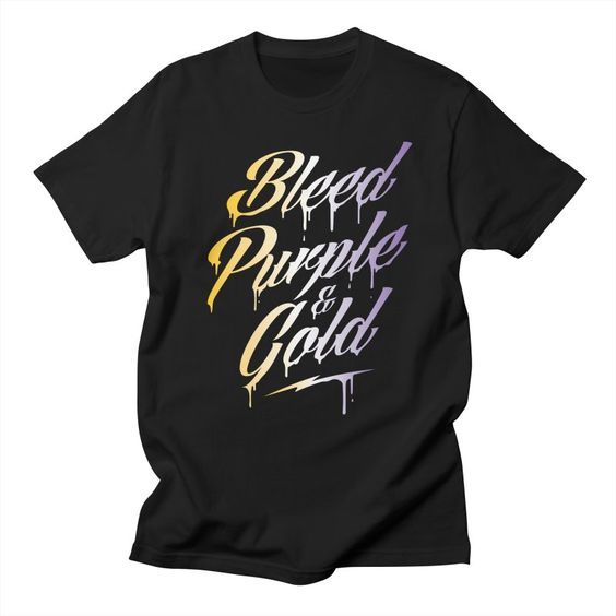 Bleed Purple T-Shirt SR26MA1