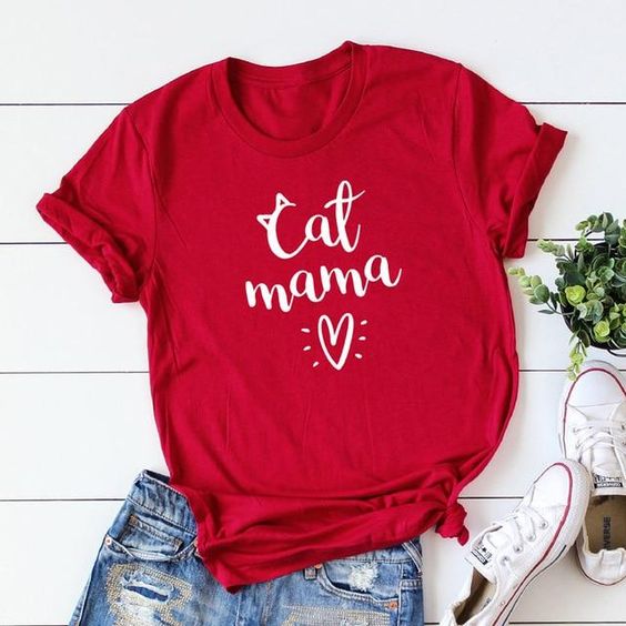 Cat Mama T-Shirt EL18MA1