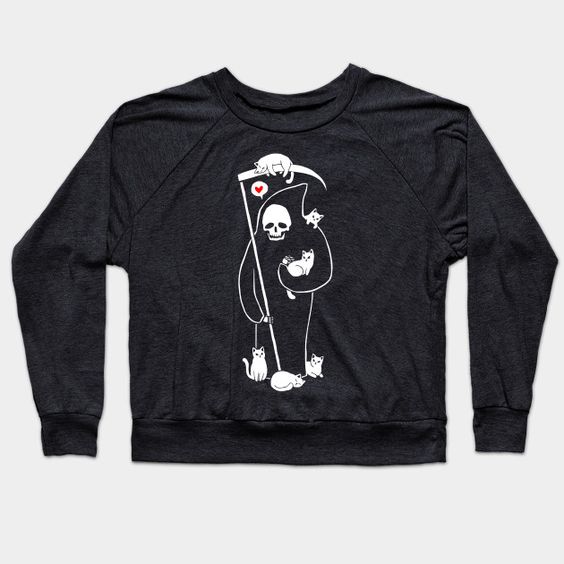 Death Is A Cat Sweatshirt IS30MA1