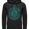 Harry Potter Simple Slytherin Fleece Graphic Hoodie AG8MA1