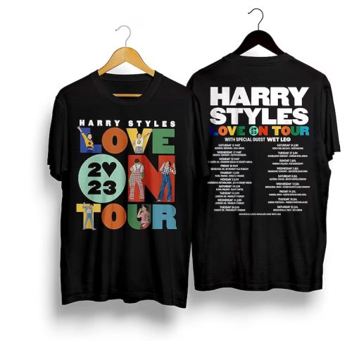 Harry Styles Love On Tour T Shirt Twoside