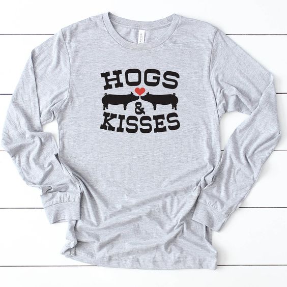 Hogs And Kisses T-Shirt EL18MA1
