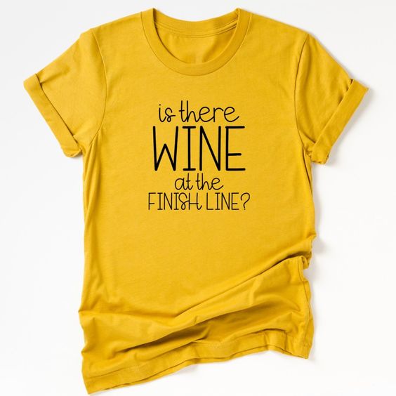 Is There Wine T-Shirt EL18MA1