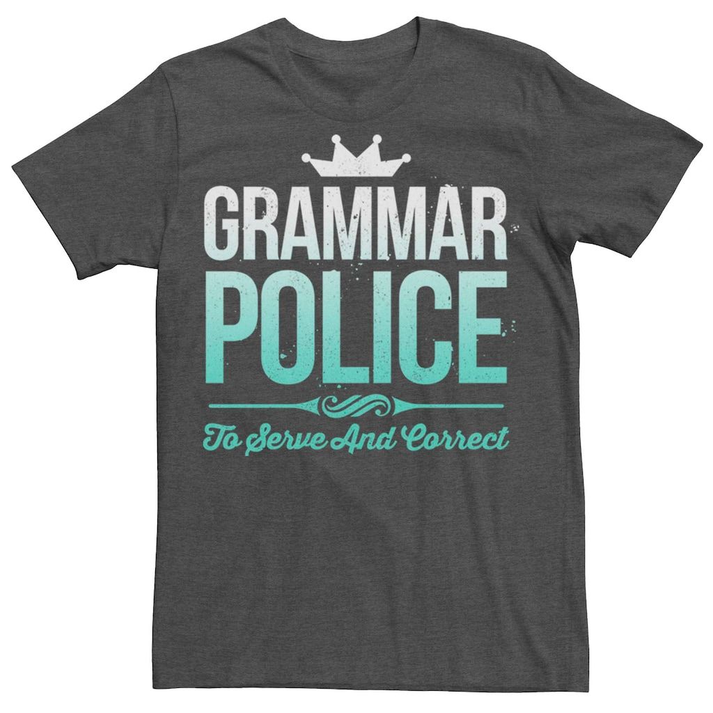 Grammar Police T-Shirt AL24MA1
