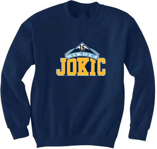 Nikola Jokic Nuggets Logo Sweatshirt