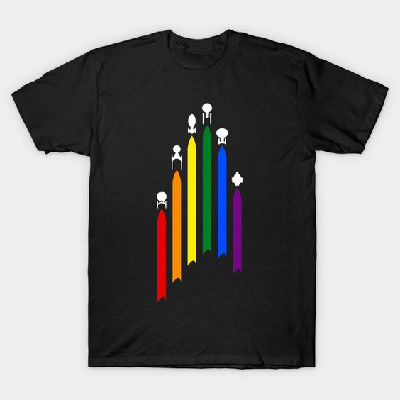 Star Trek Gay Pride T-Shirt IM2M1