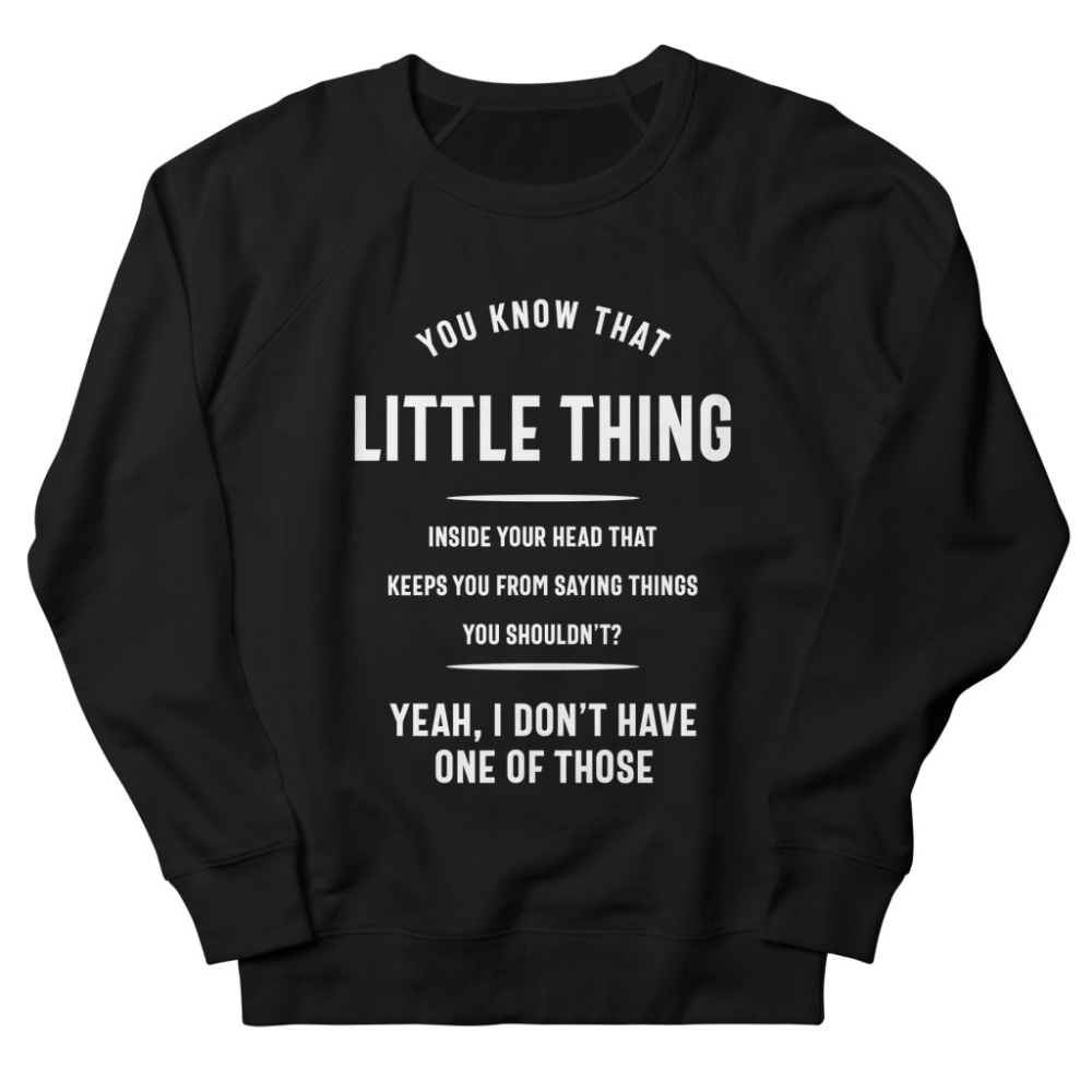 You Know The Little Thing Cool Sweatshirt AL24MA1