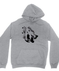 wolf and man Hoodie SM8MA1