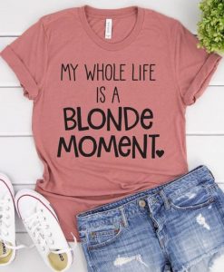 Blonde Moment T-Shirt EL21A1