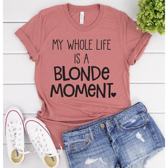 Blonde Moment T-Shirt EL21A1