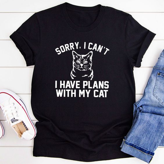 I have Plans With My Cat T-Shirt EL21A1
