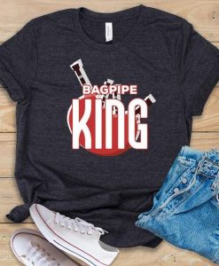 Bagpipe King T-Shirt SR19M1
