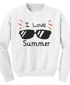 I Love Summer Sweatshirt SR19M1