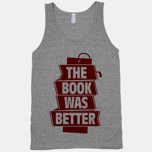 The Book Was Better Tanktop SD17M1