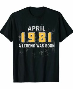 1981 April T-shirt