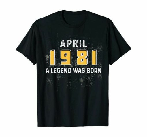 1981 April T-shirt