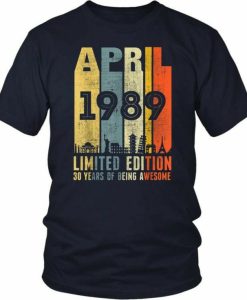 April 1989 T-shirt
