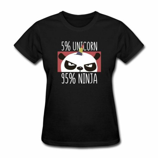 5%Unicorn 95%Ninja T-shirt