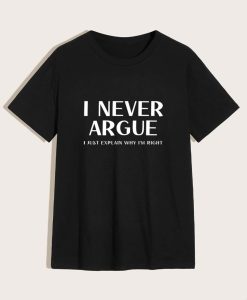 I Never T-shirt